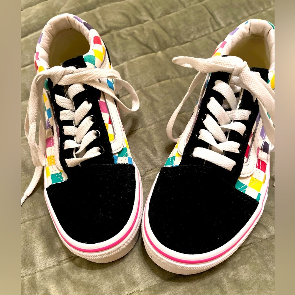 Vans kids skater shoes. Great condition. Very clean. Smoke free pet free home